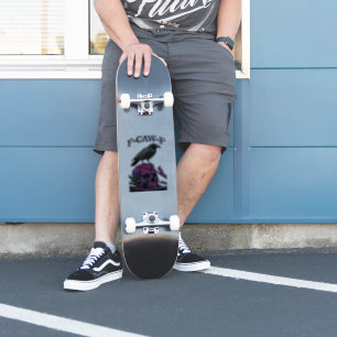 F-CAW-F Funny Black Crow Bird Sticker