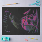 F-CAW-F Funny Black Crow Bird Tissuepapier (Craft)