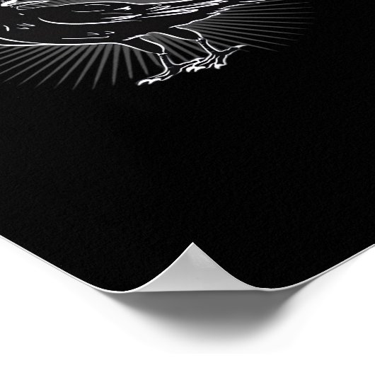 F-Caw-F Funny Casual Poster (Hoek)