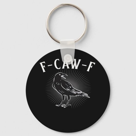 F-Caw-F Funny Casual Sleutelhanger (Voorkant)