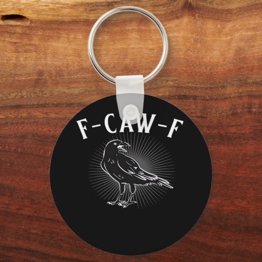 F-Caw-F Funny Casual Sleutelhanger (Voorkant)