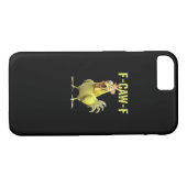 F-Caw-F Funny Chicken Classic Creative Casual Case-Mate iPhone Case (Achterkant (Horizontaal))