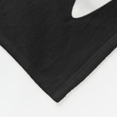 F-caw-f Funny Chicken Humor F-caw-f Quote Rooster Fleece Deken (Hoek)