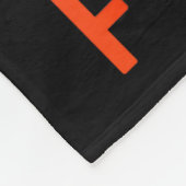 F-caw-f Funny Chicken Humor Quote Rooster Meme  Fleece Deken (Hoek)