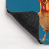 F-caw-f Funny Chicken Humor Quote Rooster Meme  Muismat (Hoek)