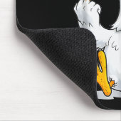 F-caw-f Funny Chicken Humor Quote Rooster Meme Muismat (Hoek)