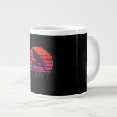 F-Caw-F Funny Crow Classic Minimal Clean Grote Koffiekop (Voorkant rechts)