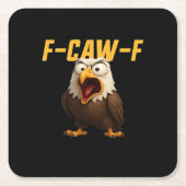 F-Caw-F Funny F-Caw-F Gear Creative Style Kartonnen Onderzetters (Voorkant)