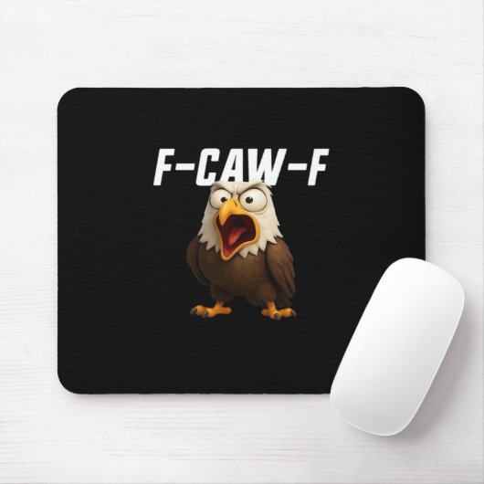 F-Caw-F Funny F-Caw-F Gear Retro Classic Muismat (Met muis)