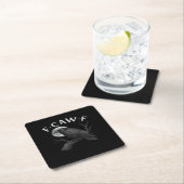 F-Caw-F Funny Quote Kartonnen Onderzetters (Insitu)