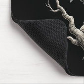F-caw-f Funny Raven Crow Gothic Bird Pun Muismat (Hoek)