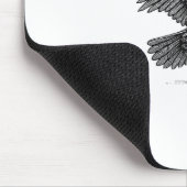 F-Caw-F Funny Raven Crow Spooky Season Creative Ca Muismat (Hoek)