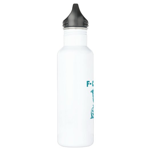 F-Caw-F Funny Raven Gothic Crow Retro Classic Waterfles (Links)