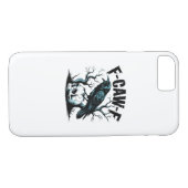 F-Caw-F Funny Trendy Case-Mate iPhone Case (Achterkant (Horizontaal))