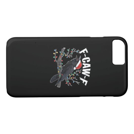 F-Caw-F Funny Trendy Case-Mate iPhone Case (Achterkant (Horizontaal))