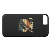 F-Caw-F Funny Trendy Case-Mate iPhone Case (Achterkant (Horizontaal))