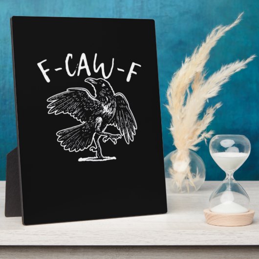 F-Caw-F Funny Trendy Fotoplaat (Zijkant)