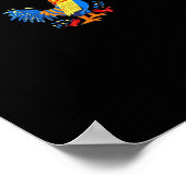 F-Caw-F Funny Trendy Poster (Hoek)