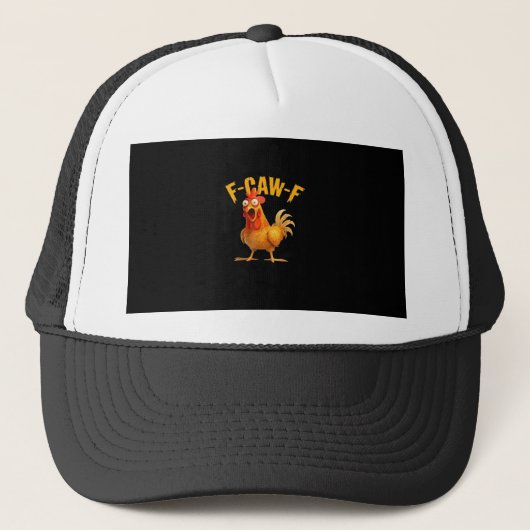 F-Caw-F Funny Unique Trucker Pet (Voorkant)