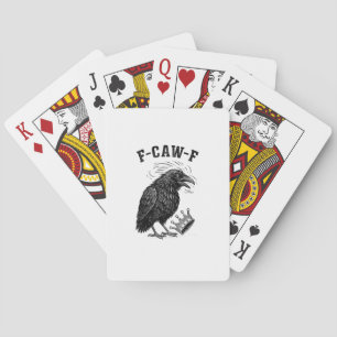 F Caw F Geen Koningen In Amerika Creatieve Stijl Pokerkaarten