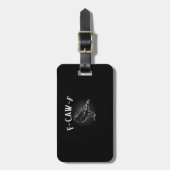 F-Caw-F Grappig Casual Bagagelabel (Voorkant verticaal)