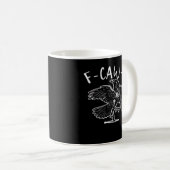 F Caw F Grappig ontwerp Koffiemok (Voorkant rechts)