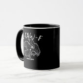 F Caw F Grappig ontwerp Mok (Voorkant links)