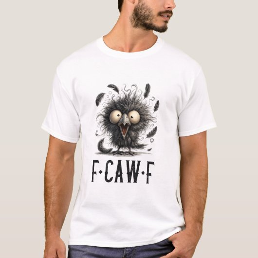 F CAW F Grappig T-shirt (Voorkant)