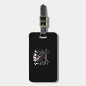 F-Caw-F Grappig Trendy Bagagelabel (Voorkant verticaal)