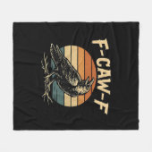 F-Caw-F Grappig Trendy Fleece Deken (Voorkant (Horizontaal))