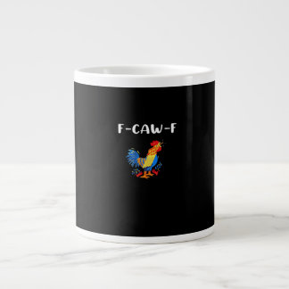 F-Caw-F Grappig Trendy Grote Koffiekop