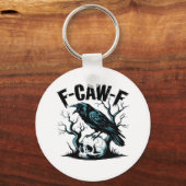 F-Caw-F Grappig Trendy Sleutelhanger (Voorkant)
