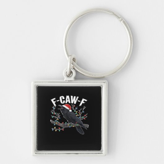 F-Caw-F Grappig Trendy Sleutelhanger (Voorkant)