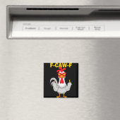 F-caw-f Grappige Cadeau-idee Voor Werk F Caw F Gra Magneet (Insitu (Vaatwasser))
