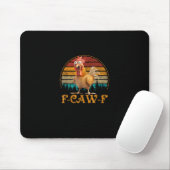 F-Caw-F Grappige Citaat Kip Meme F-Caw-F Muismat (Met muis)