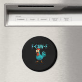 F-Caw-F Grappige Haan Kip Humor Vogel Magneet (Insitu (Vaatwasser))