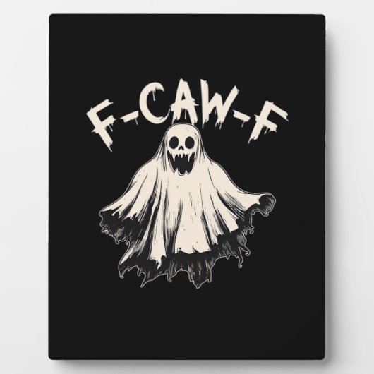 F-Caw-F Grappige Humor Cool Uniek Fotoplaat (Voorkant)