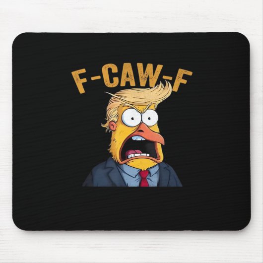 F-Caw-F Grappige Kip Haan Klassieker Muismat (Voorkant)