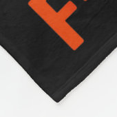 F-caw-f Grappige Kip Humor Quote Haan Meme Fleece Deken (Hoek)