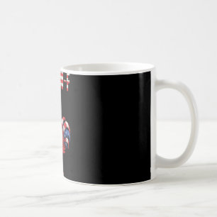 F-caw-f Grappige Kip Humor Usa Vlag Citaat Haan Koffiemok
