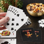 F Caw F Grappige Kip Klassiek Esthetisch Ontwerp Pokerkaarten (Insitu)