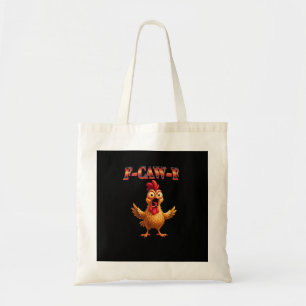 F Caw F Grappige Kip Klassiek Esthetisch Ontwerp Tote Bag