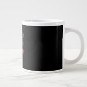 F Caw F Grappige Kip Klassieke Eenvoudige Schone S Grote Koffiekop (Rechts)
