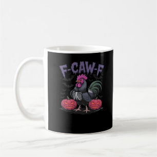F Caw F Grappige Kip Klassieke Eenvoudige Schone S Koffiemok