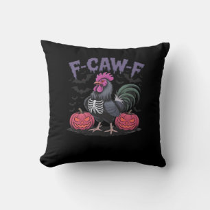 F Caw F Grappige Kip Klassieke Eenvoudige Schone S Kussen