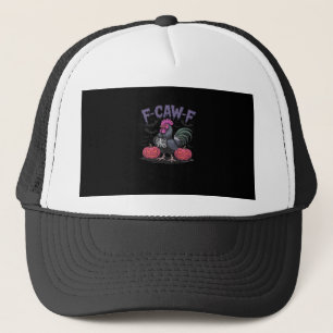 F Caw F Grappige Kip Klassieke Eenvoudige Schone S Trucker Pet