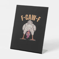 F Caw F Grappige Kip Klassieke Retro Coole Stijl
