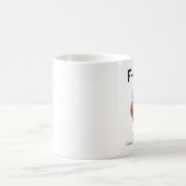 F-Caw-F Grappige Kippen Koffiemok | Grappige Haan (Center)