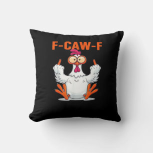 F-Caw-F Grappige Klassieke Kip Minimaal Schoon Kussen