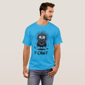 F-CAW-F Grappige Kraai Meme Comic Vogel Raaf T-shirt (Voorkant volledig)